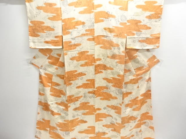 JAPANESE KIMONO / KOMON / EGASUMI & KIKU